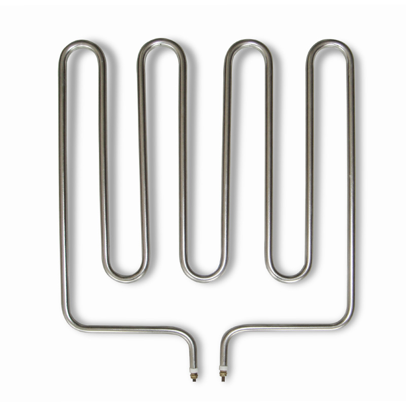 Aquecedor tubular de extremidade dupla