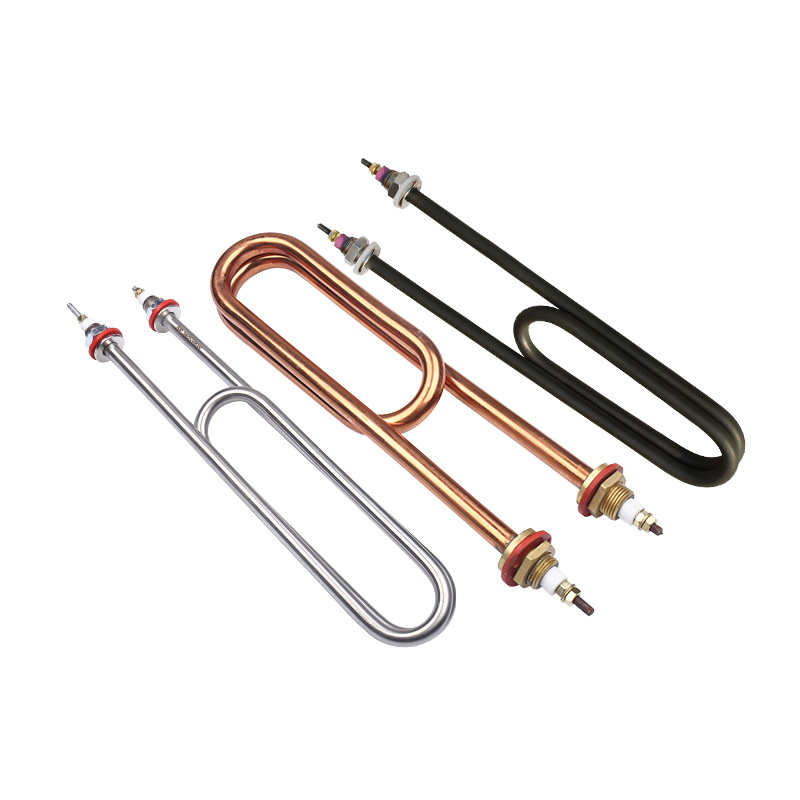 Aquecedor tubular de extremidade dupla