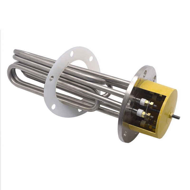 Aquecedor tubular flangeado