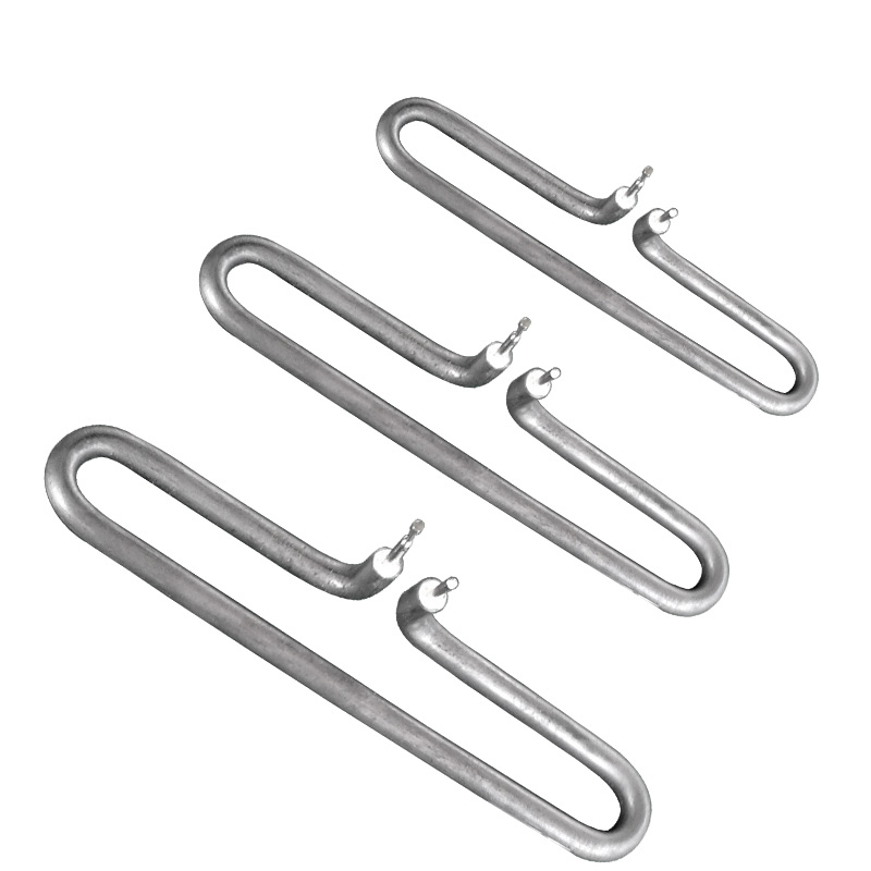 Aquecedor tubular de extremidade dupla