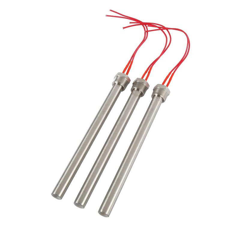 Aquecedor tubular de extremidade única