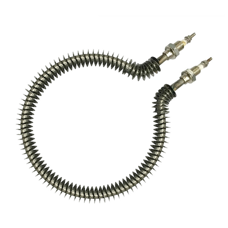 Aquecedor tubular com aletas